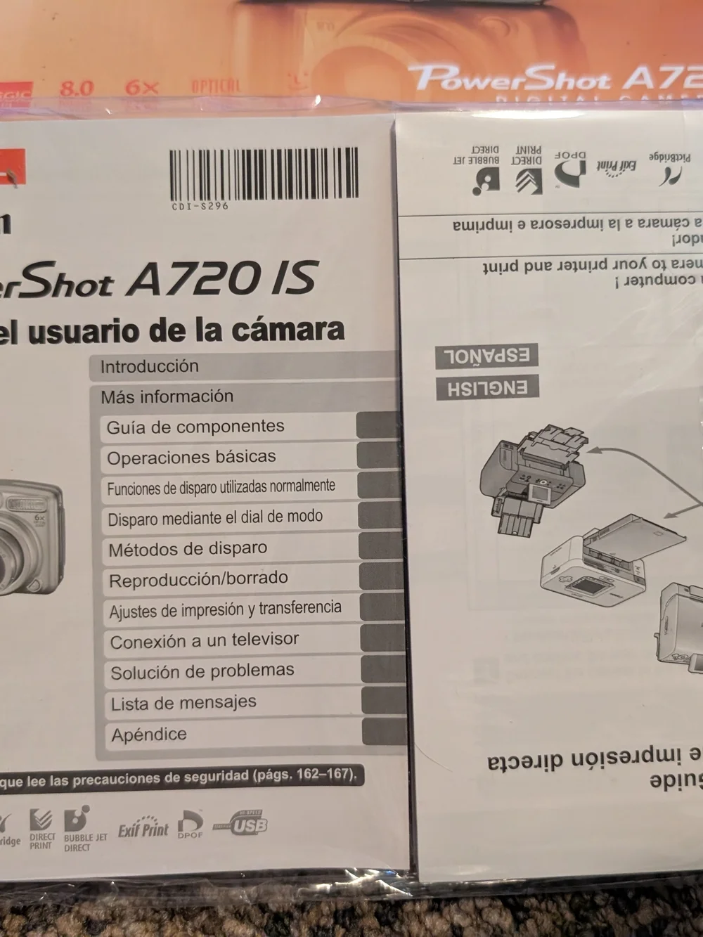 Canon PowerShot A720 IS Digital Camera - Silver